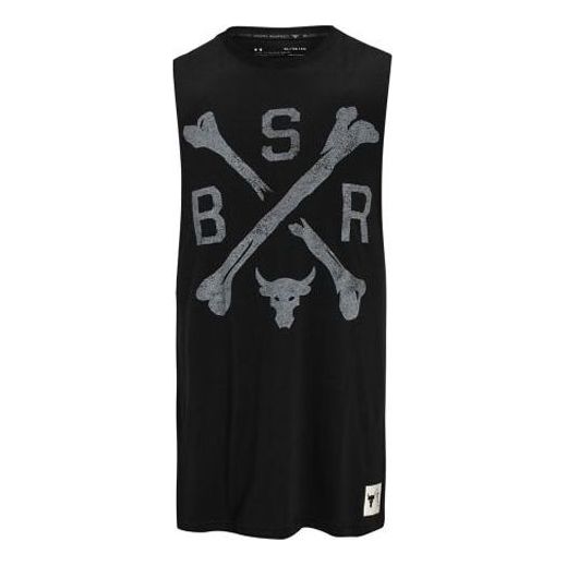 Tielko Under Armour Project Rock Graphic Training Tank Čierna | 1360741-001