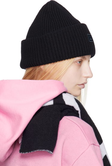 Kulicha Acne Studios Small Logo Beanie Zelené | C40270-, 4