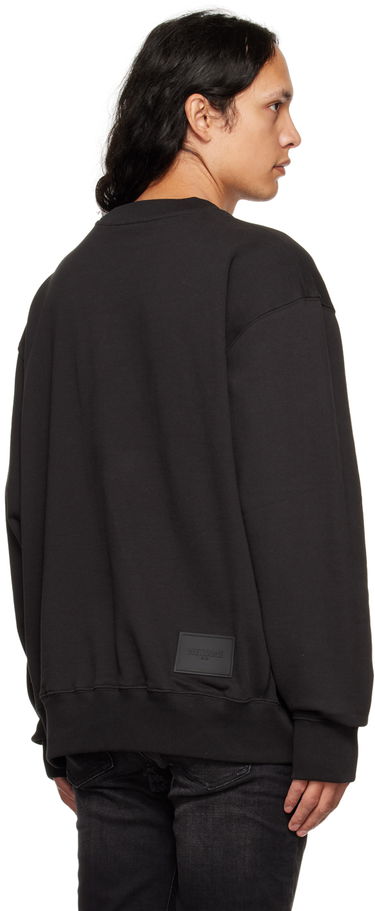 Sveter We11done We11done Crewneck Sweatshirt Čierna | WD-TS3-22-747-U-BK, 2