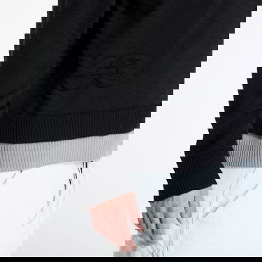 Sveter Y-3 Y-3 Logo Knit Crew Sweatshirt Šedá | JX7331, 2