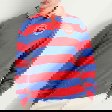 Košeľa Bode Bode Clubhouse Rugby Shirt, Size Large Červená | MRF25CS004, 5