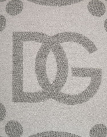 Home decor Dolce & Gabbana Wool Jacquard Cushion Medium Šedá | TCE008TCAN2U0060, 3