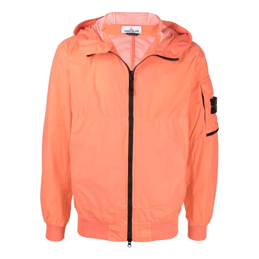 Bomber bunda Stone Island Stone Island Hooded Jacket Oranžová | 761540632-V0032
