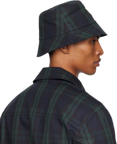 Klobúk Moncler Moncler Reversible Black Watch Tartan Bucket Hat Navy | K20913B00027M7661, 2