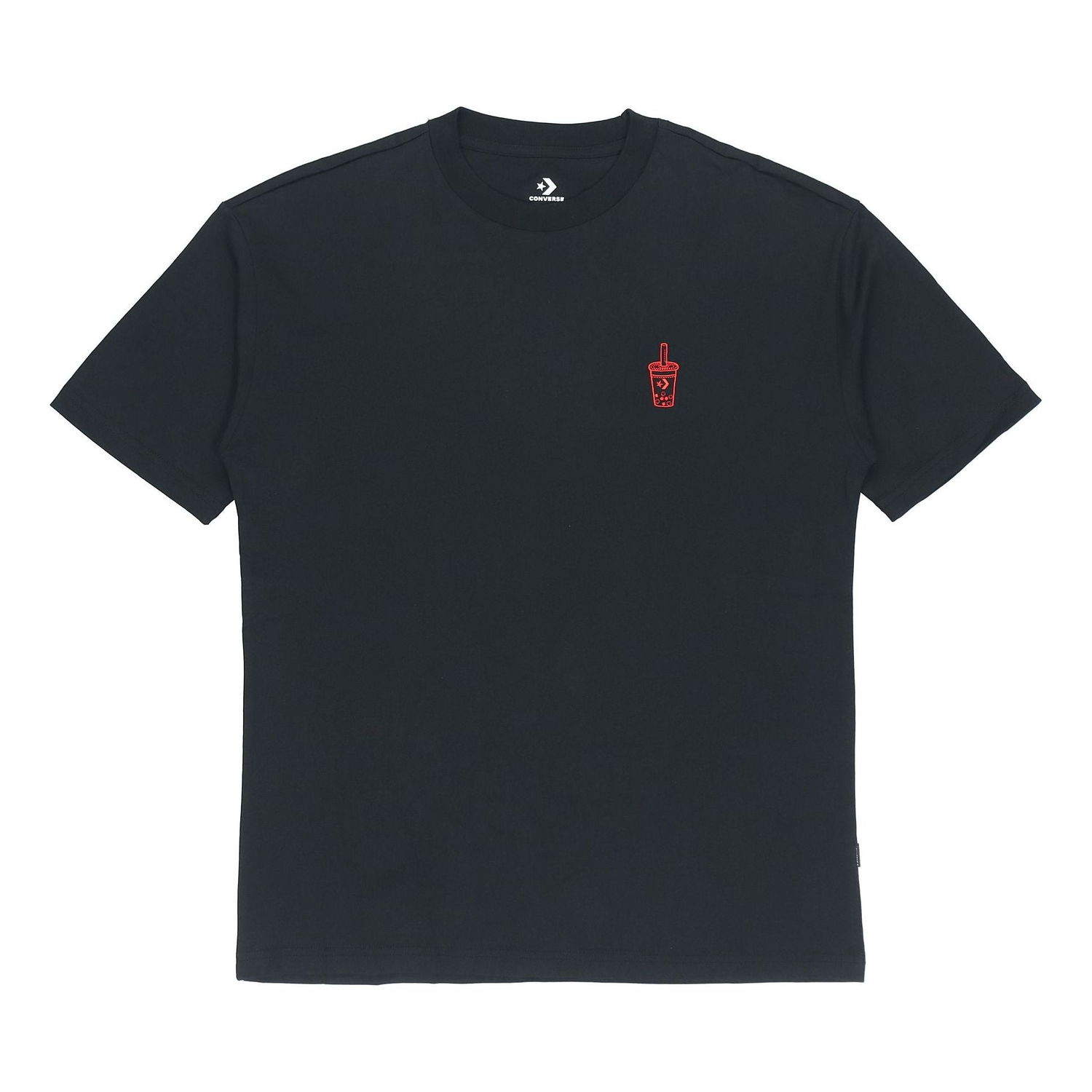 Tričko Converse Applique Graphic Short-Sleeve T-Shirt Čierna | 10020849-001, 0