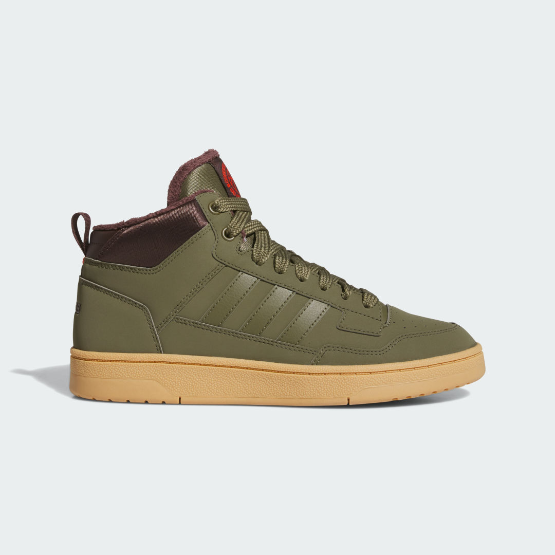 Tenisky a topánky adidas Performance Rapid Court Mid Winterized Zelené | JR0184, 0
