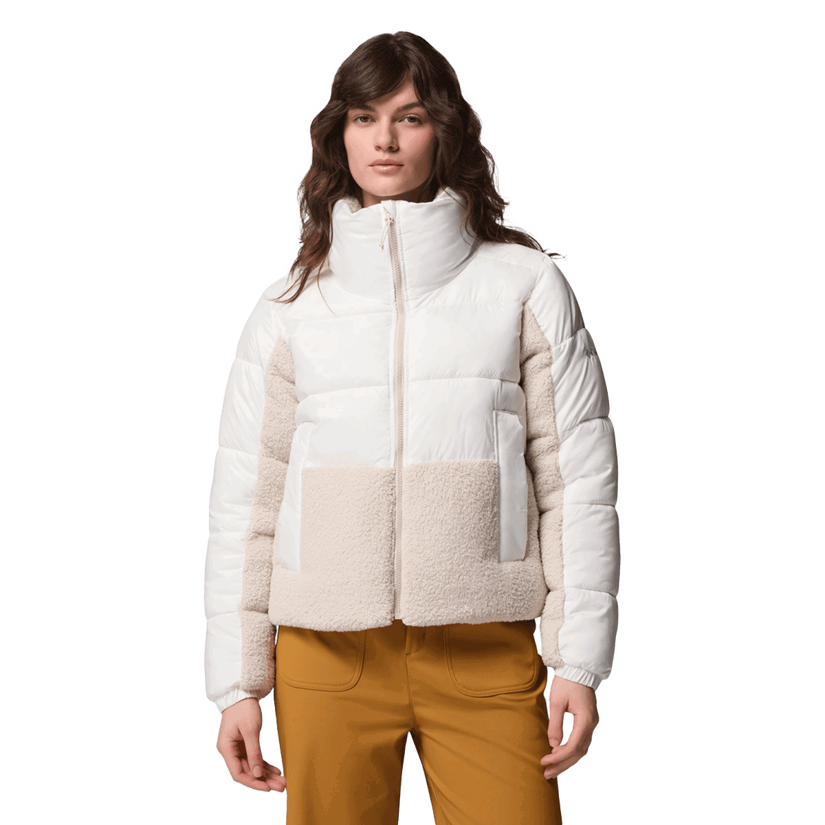Prešívaná bunda Columbia Leadbetter Point™ II Sherpa Hybrid Puffer Jacket Béžová | 2085602125, 0