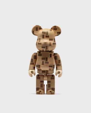 Zberateľské Medicom Toy Karimoku Yosegi Chess Bearbrick Figure Hnedá | MED2355, 0