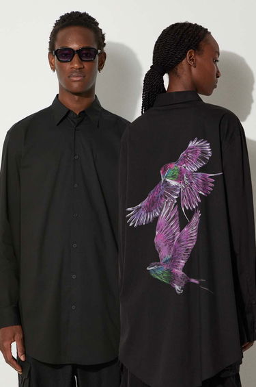 Košeľa Y-3 Relaxed Graphic Shirt Čierna | JE9274, 0