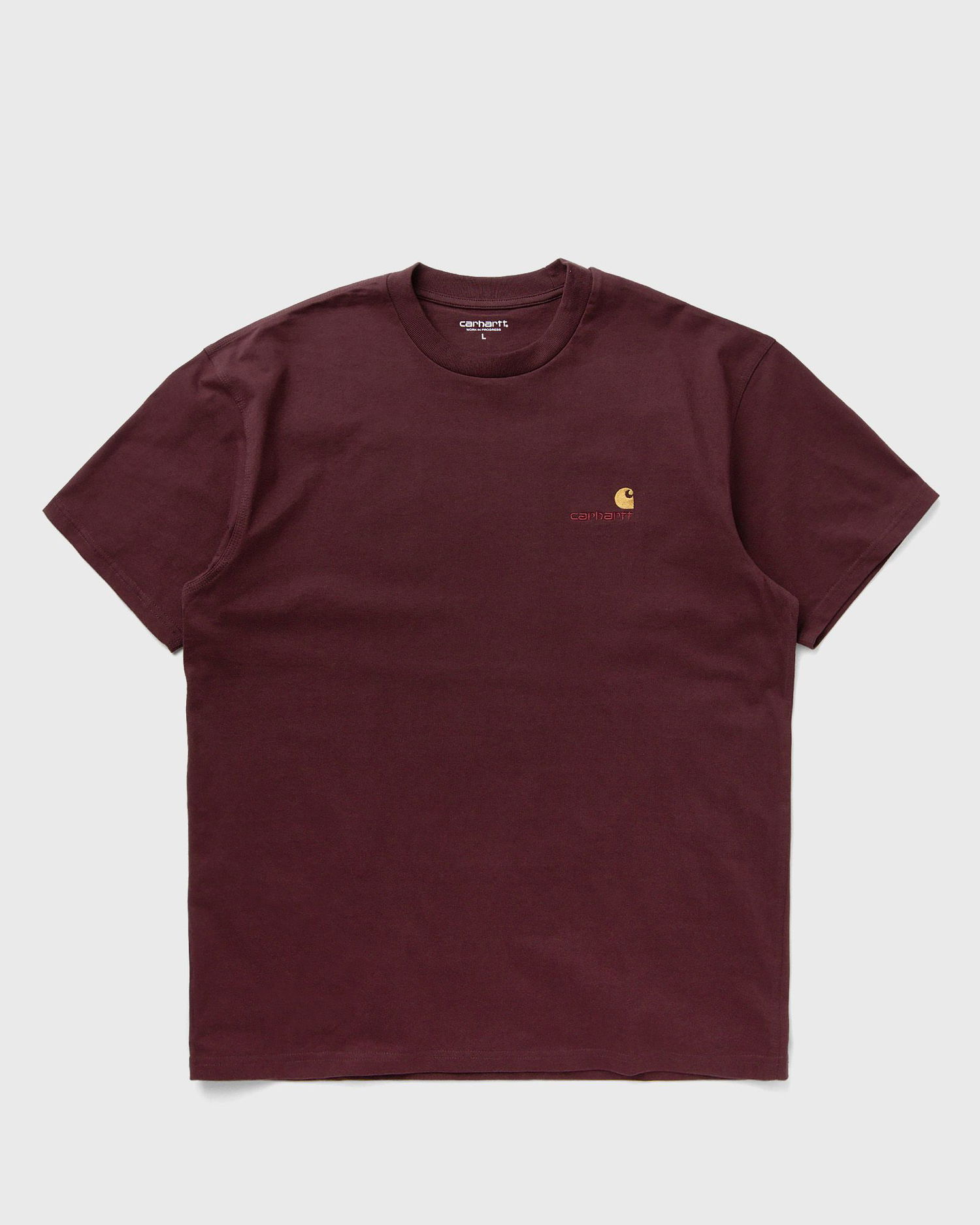 Tričko Carhartt WIP American Script T-Shirt Vínová | I029956-33K.XX, 0