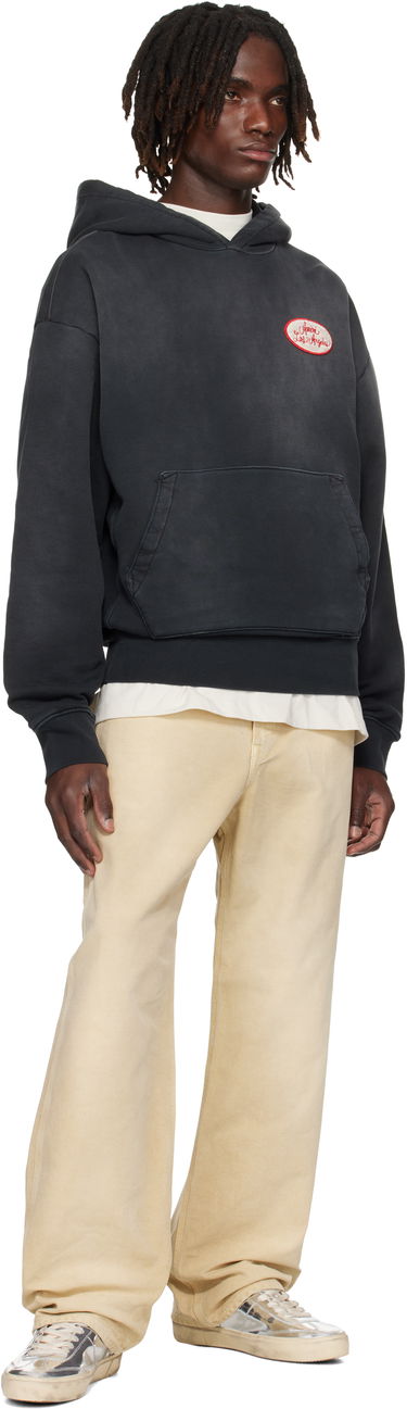 Mikina AMIRI AMIRI Station Patch Oversized Hoodie Čierna | AMJYHD1119, 3