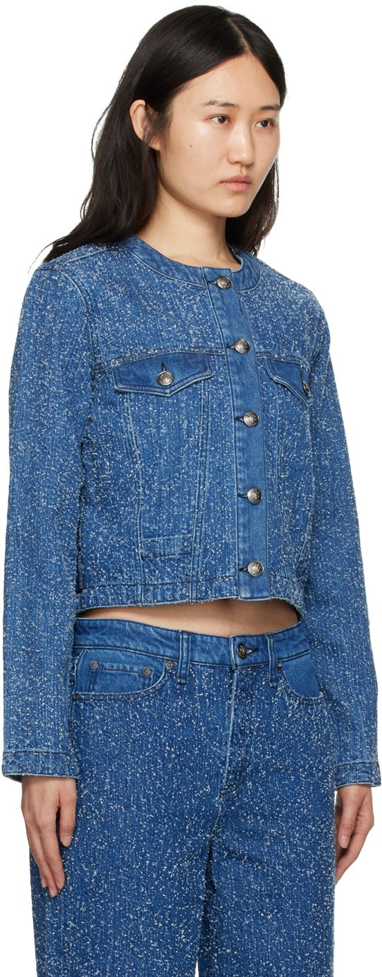 Bunda rag & bone Cora Denim Jacket Modrá | WDD24S1438FTMT, 1