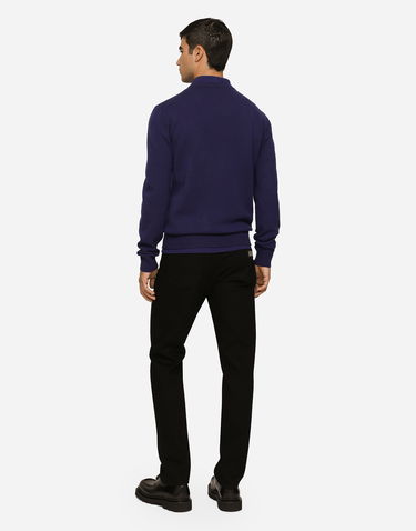 Džínsy Dolce & Gabbana Regular-Fit Stretch Jeans Čierna | GYJCCDG8GW6S9001, 2