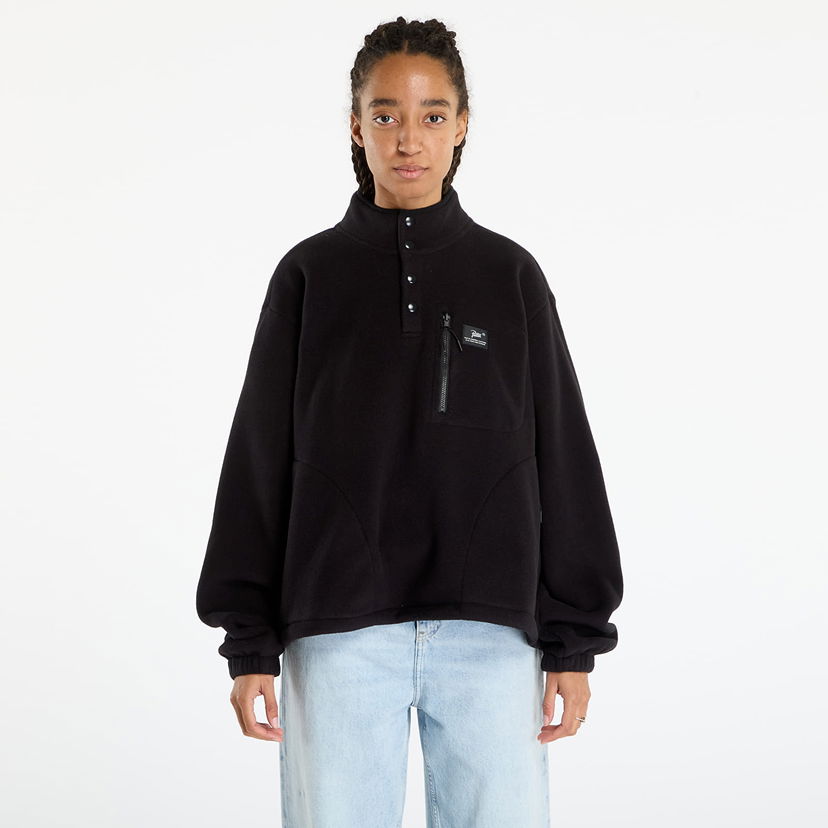 Mikina Patta Patta Sherpa Fleece Overhead Čierna | POC-AW25-2600-359-0003-001