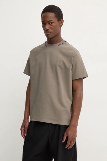 Tričko HELIOT EMIL Oversized T-Shirt Zelené | AW24.M.09.127.DG23, 1