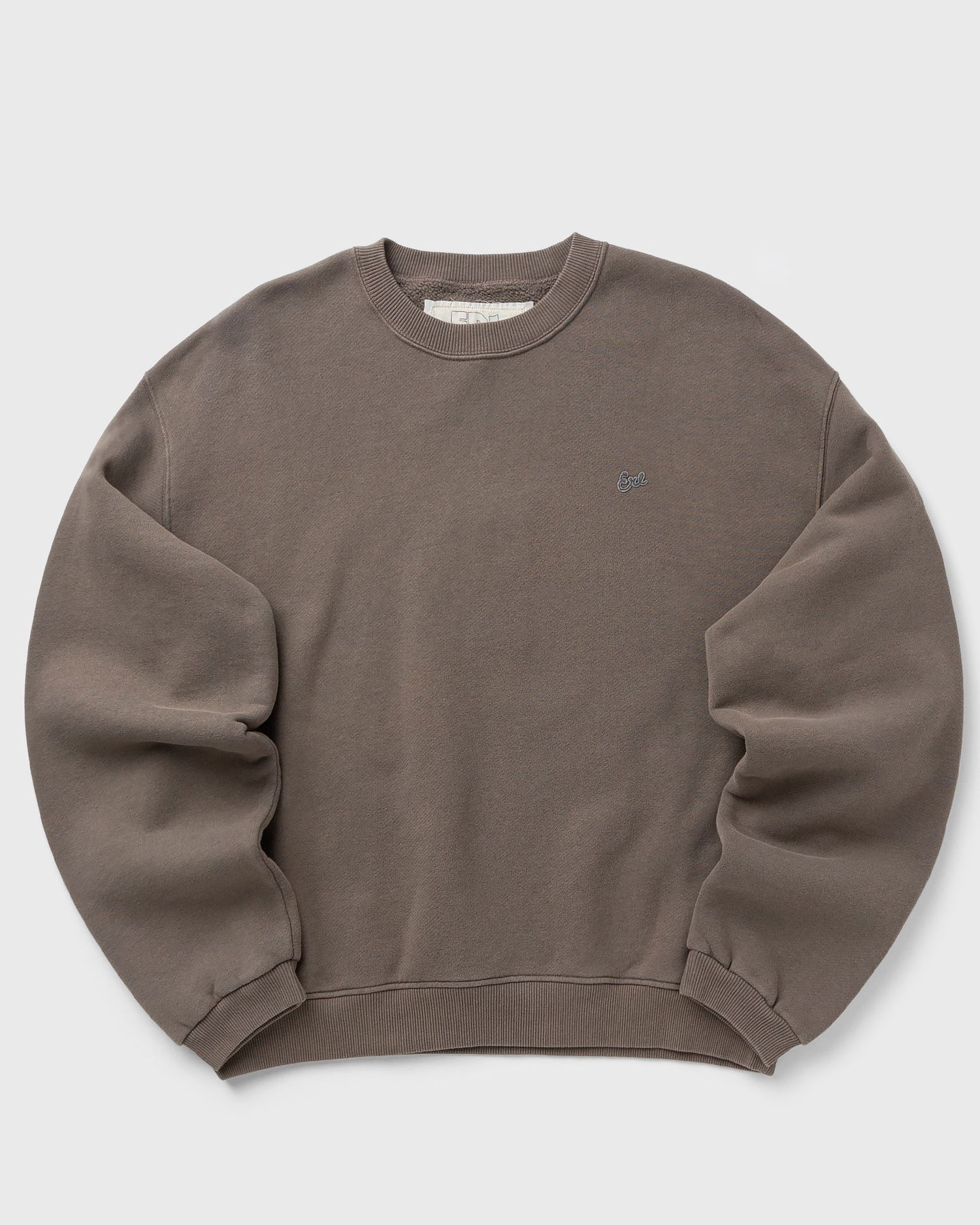 Sveter ERL ERL Script Crewneck Sweater Hnedá | ERL11T021-1, 1