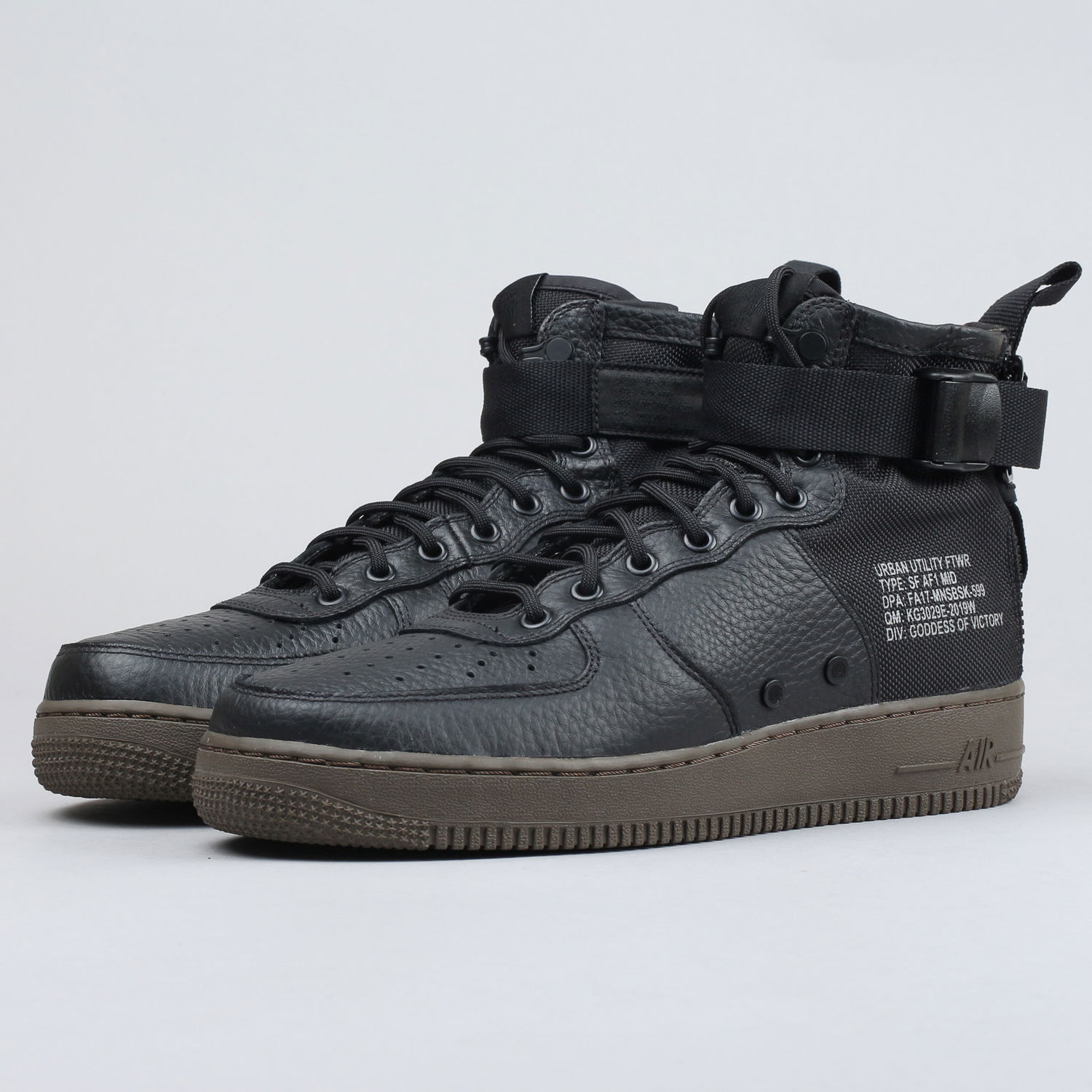 Tenisky a topánky Nike SF Air Force 1 Mid ''Hazel'' Čierna | 917753-002, 1