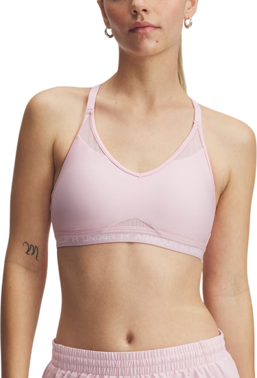Podprsenka Under Armour Under Armour UA Crossback Low Sports Bra Ružová | 1386424-647, 0