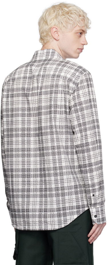 Košeľa Helmut Lang Helmut Lang Plaid Shirt Biela | N06HM515, 2