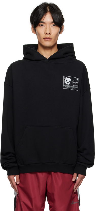 Mikina We11done DNA Hoodie Čierna | WD-TH2-25-833-U-BK, 0