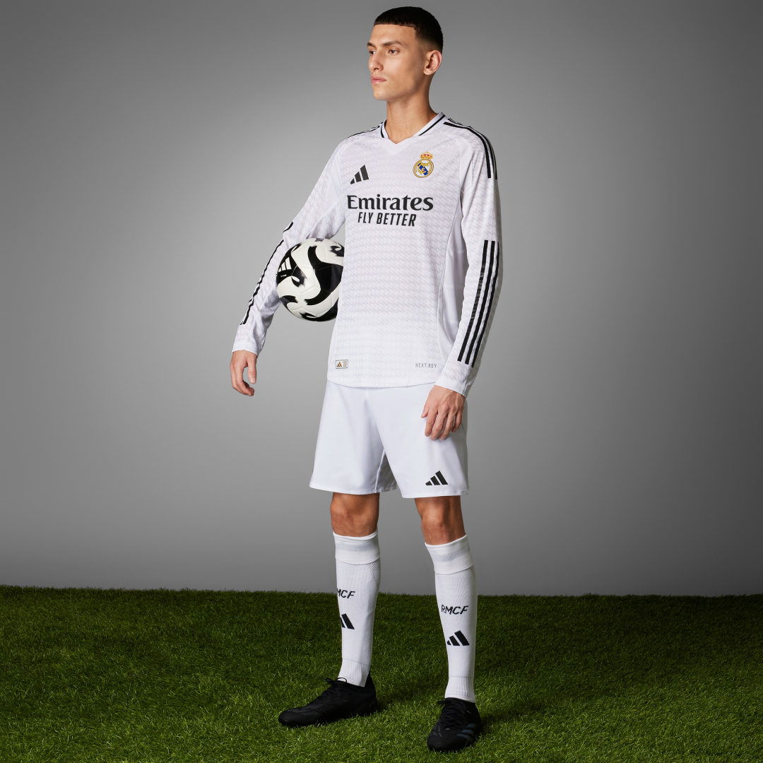 Real Madrid 24/25 Long Sleeve Authentic Home Jersey