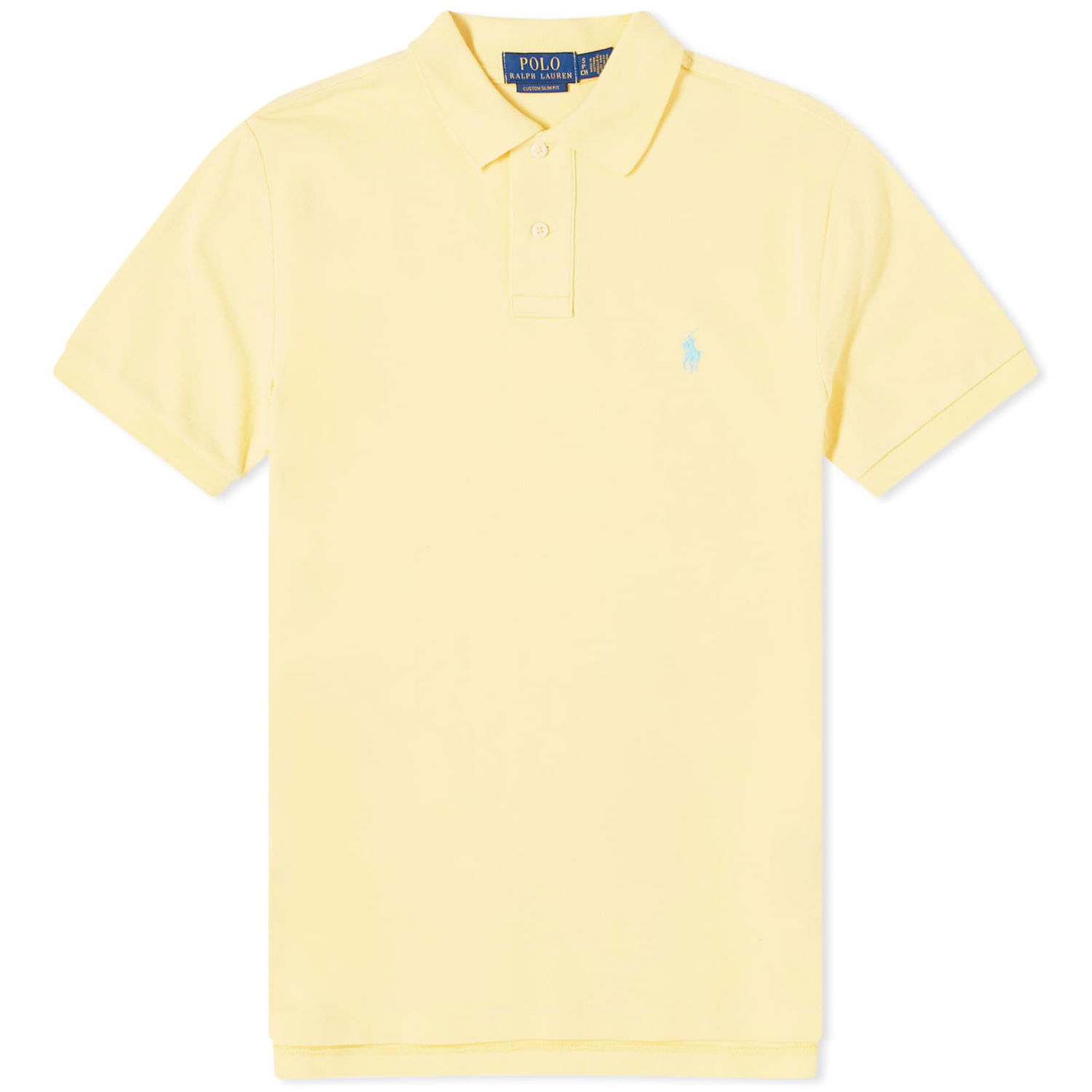 Polo tričko Polo by Ralph Lauren Custom Fit Polo Shirt Žltá | 710782592021, 0