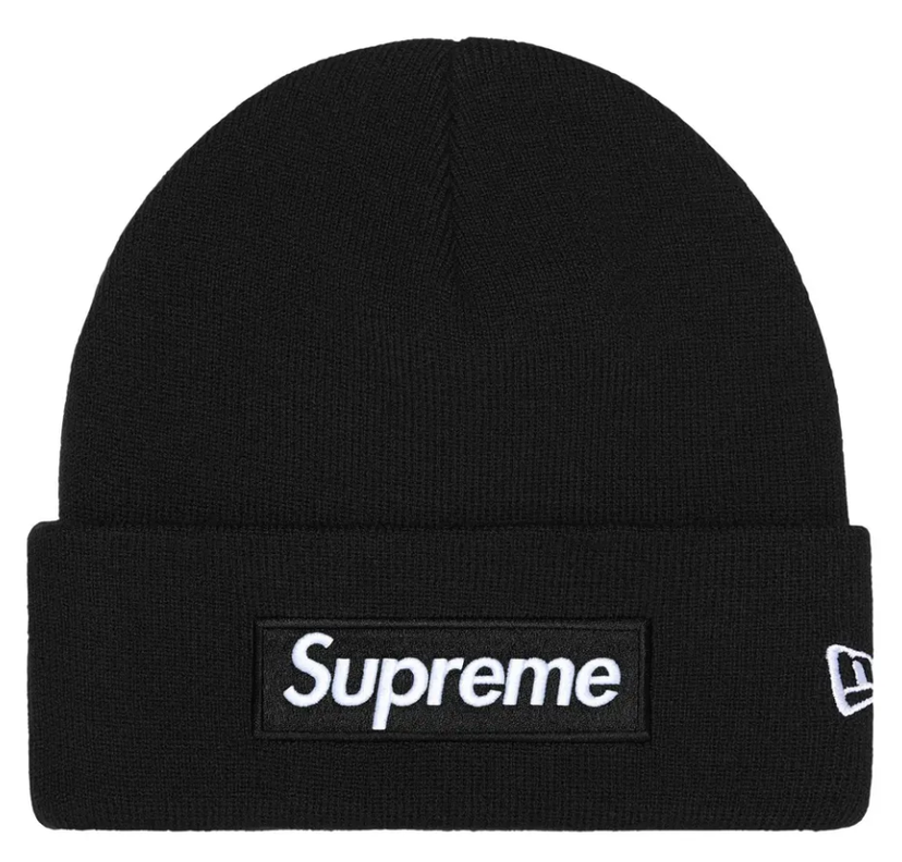 Kulicha Supreme New Era Box Logo Knit Beanie Čierna | FW25BN5 BLACK