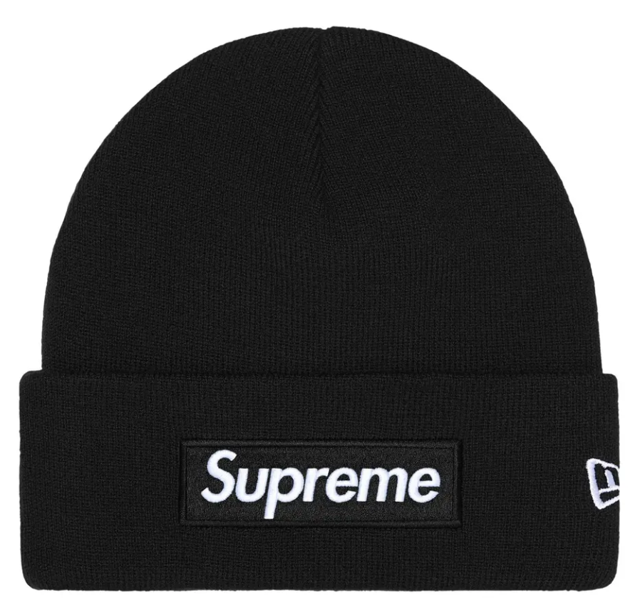 Kulicha Supreme New Era Box Logo Knit Beanie Čierna | FW25BN5 BLACK, 0