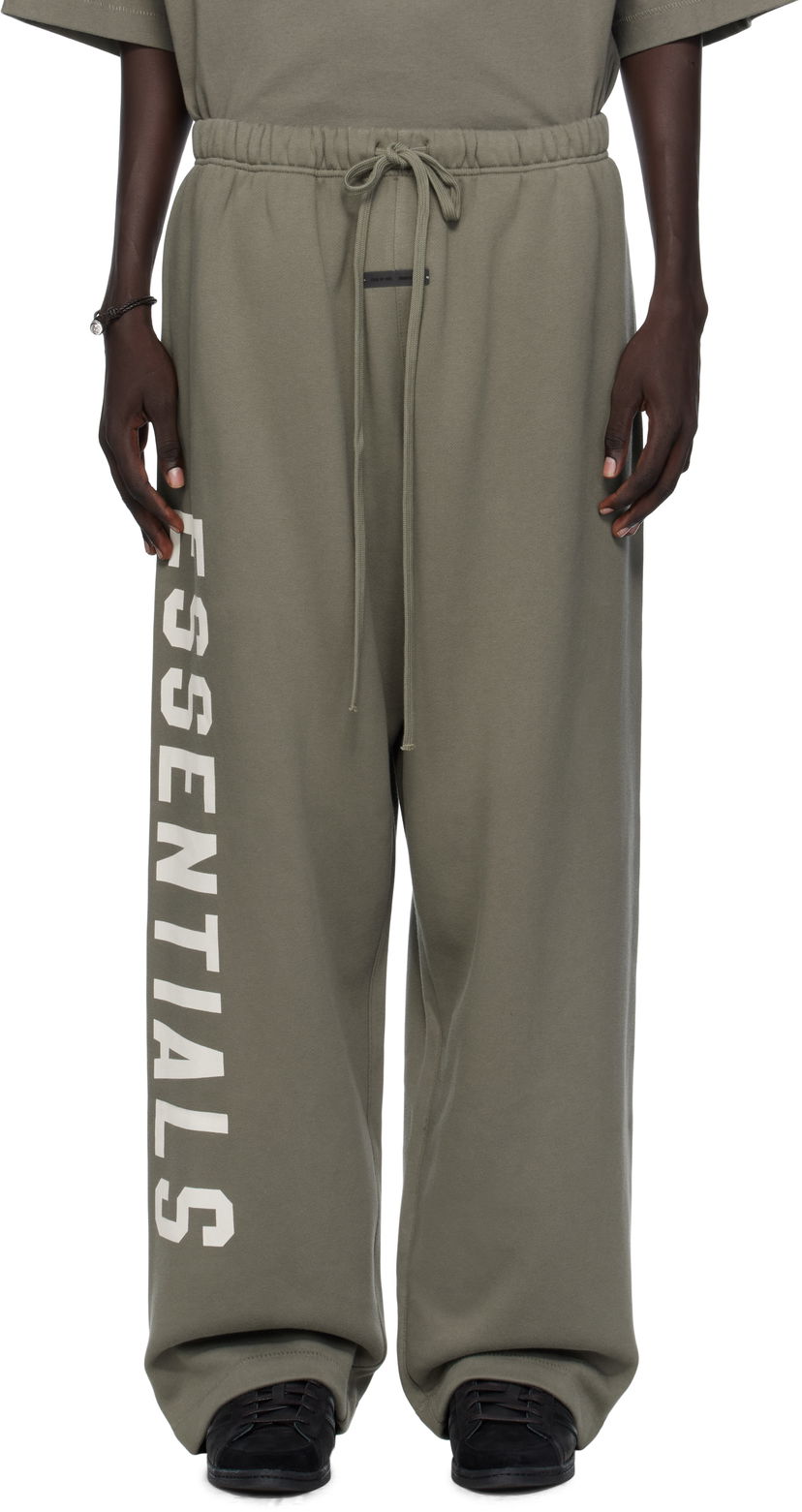 Tepláky Fear of God Fear of God ESSENTIALS Fleece Lounge Sweatpants Zelené | 130SP254327F