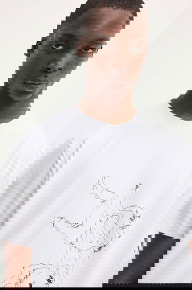 Tričko HELIOT EMIL Graphic T-Shirt Biela | PREAW24.M.09.125, 7