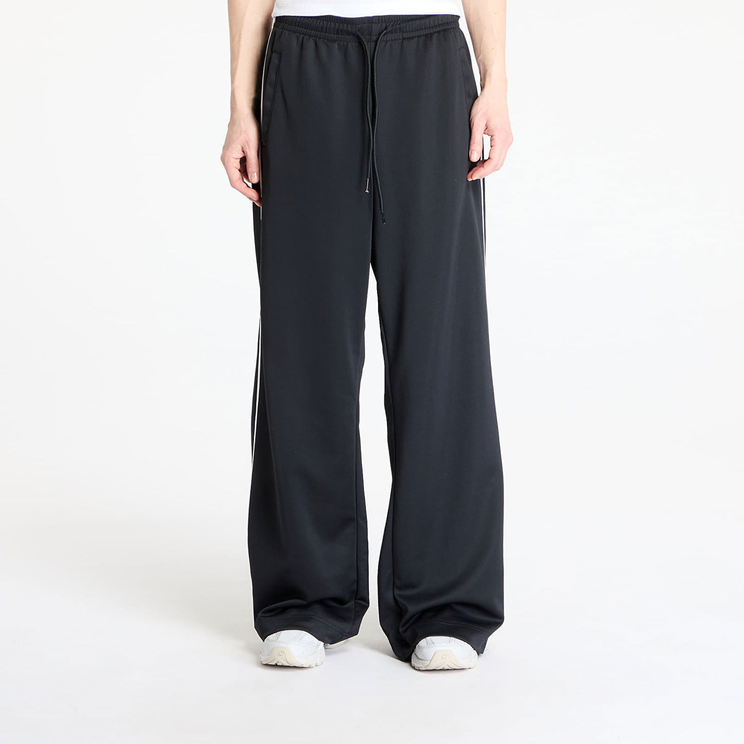 Tepláky Urban Classics Wide Leg Track Pants Čierna | TB7136-00007, 0