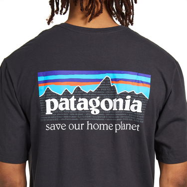 Tričko Patagonia P-6 Mission Organic Čierna | 37529-INBK, 3