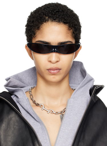 Slnečné okuliare Balenciaga Balenciaga Avant Premier Thin Sunglasses Čierna | BB0383S-001, 3