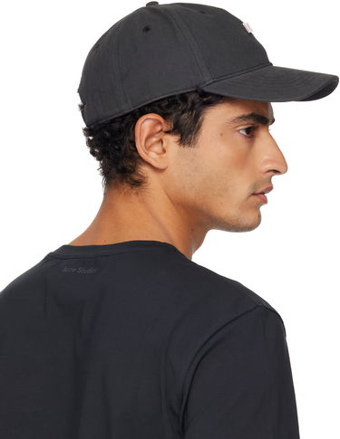 Šiltovka Acne Studios Face-Patch Baseball Cap Šedá | C40418-, 2