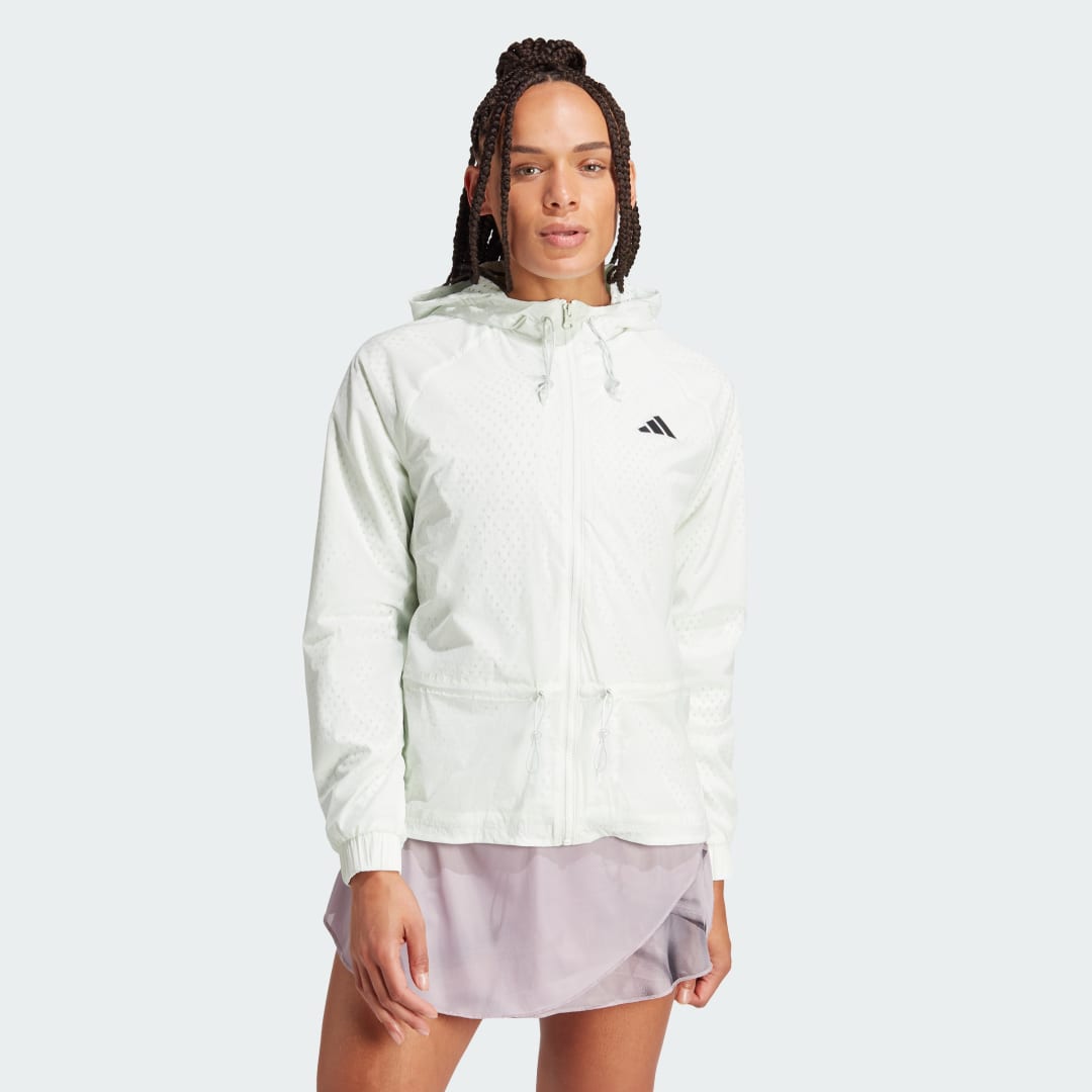Vetrovka adidas Performance Pro Full-Zip Jacket Biela | IL7366, 0