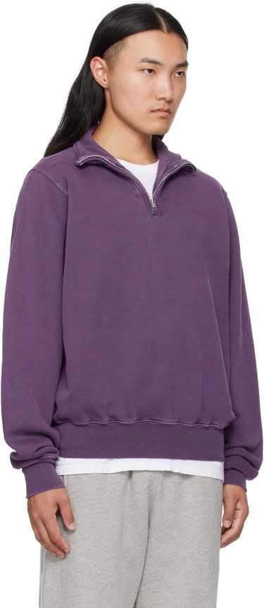 Mikina LES TIEN Les Tien Heavyweight Banded Yacht Sweatshirt Zelené | CF-1114-PD, 4