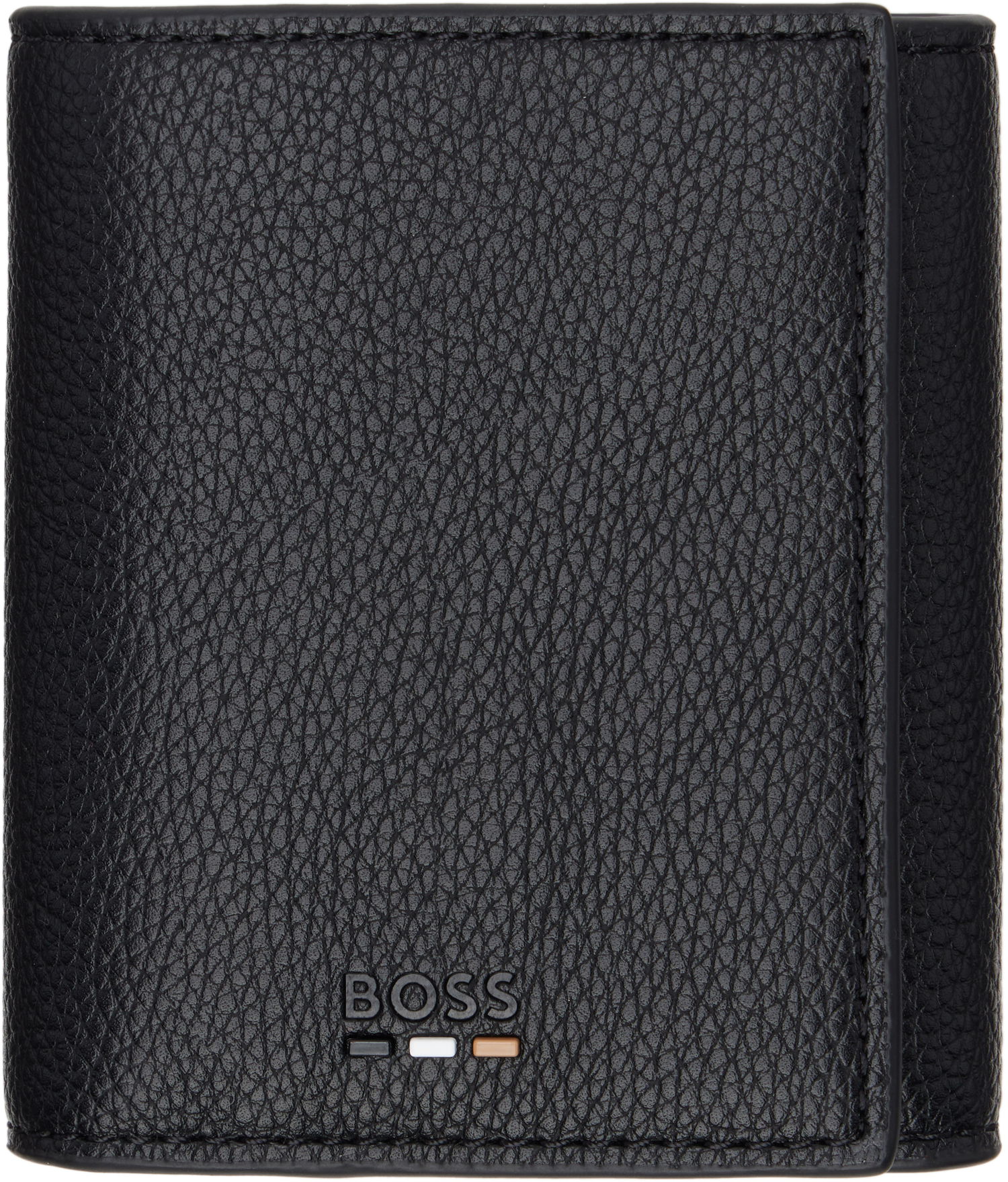 Peňaženka BOSS Grained Faux-Leather Wallet by BOSS Čierna | 50542347, 0