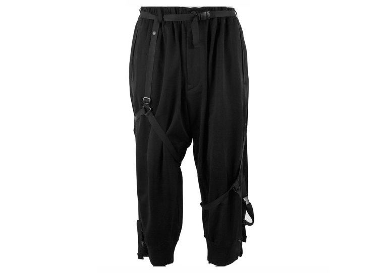 Nohavice adidas Originals Y-3 Parachute Cropped Pants Čierna | DY7169, 0