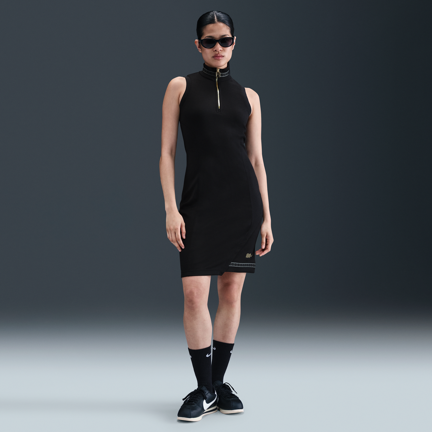 Šaty Nike Naomi Osaka Sleeveless Golf Dress Čierna | HJ0536-010, 0
