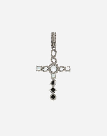 Náhrdelník Dolce & Gabbana Anna Charm Topazes Spinels Metalická | WAQA8GWTSQS80001, 3