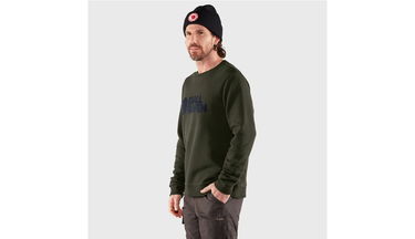 Mikina FJÄLLRÄVEN Logo Čierna | F84142-662, 3