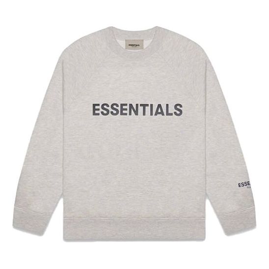 Sveter Fear of God Essentials Crew Neck Sweatshirt Šedá | 0192250500228260, 0
