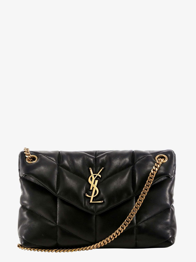 Kabelka Saint Laurent LOULOU PUFFER Bag Čierna | 5774761EL071000