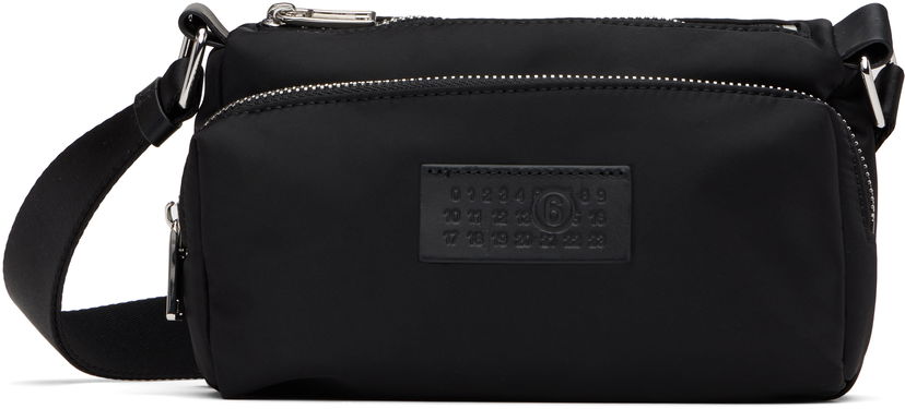 Taška cez rameno Maison Margiela MM6 Maison Margiela Nylon Pockets Crossbody Bag Čierna | SB5WG0025 P6416