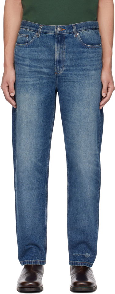 Džínsy A.P.C. Martin Straight-Leg Jeans Modrá | COHFC-H09121, 0