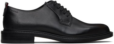 Tenisky a topánky BOSS Hugo Logo Detail Leather Derbys Čierna | 50552580, 0
