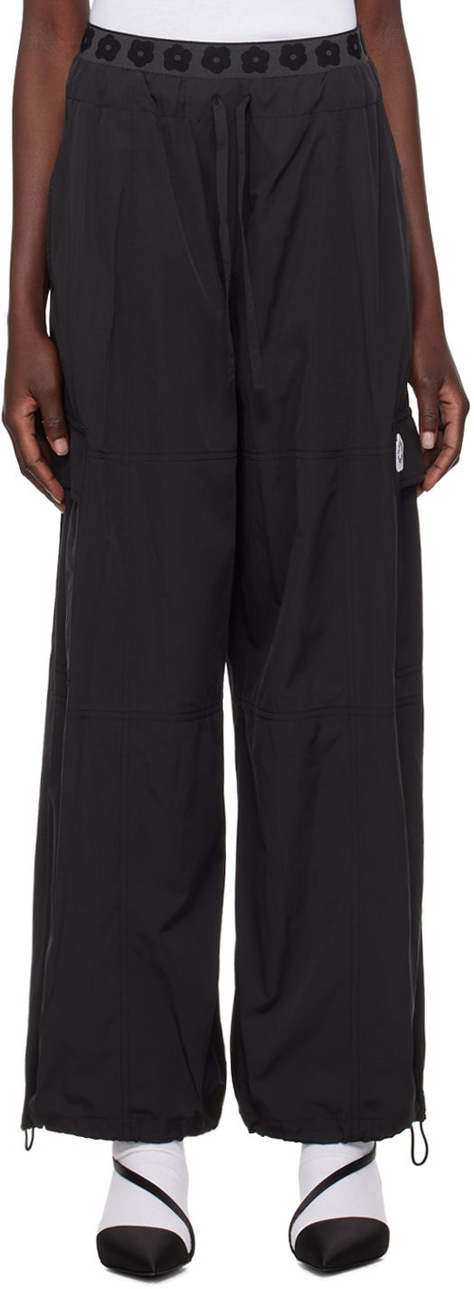 Nohavice KENZO Paris Paneled Trousers Čierna | FE52PA0829FI, 0