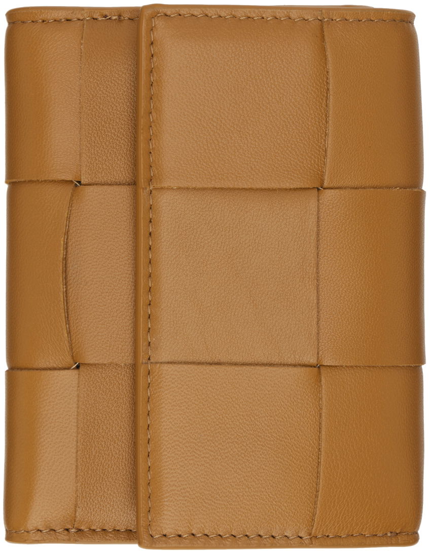 Peňaženka Bottega Veneta Trifold Zip Wallet Béžová | 651372 VCQC1, 0