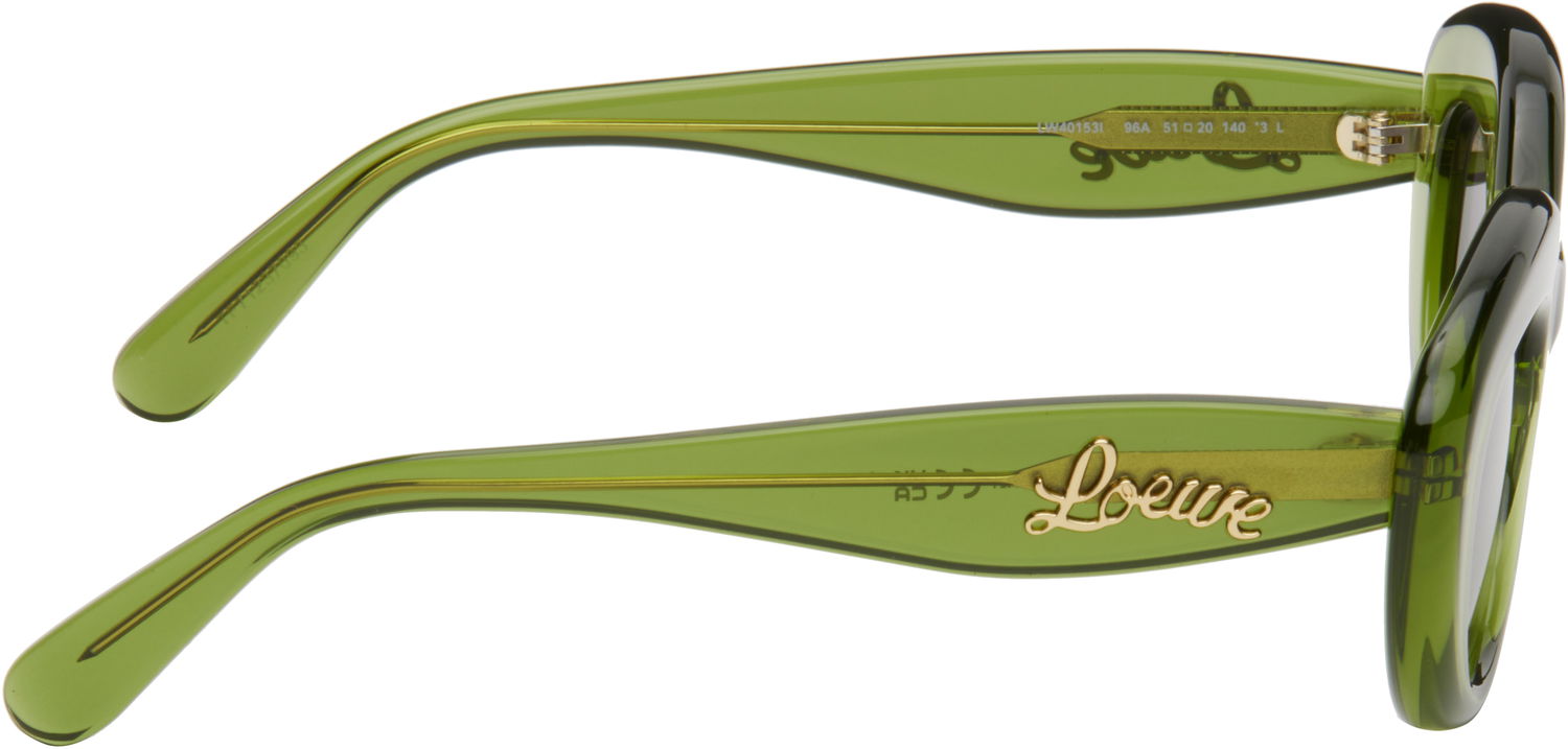 Slnečné okuliare Loewe Loewe Dawn Sunglasses Zelené | LW40153I@5196A 192337199639, 1