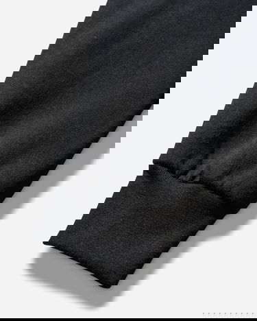 Mikina WACKO MARIA Tim Lehi Flaming Text Crewneck Sweatshirt Čierna | 25FW-WMC-SS12 BLACK, 4